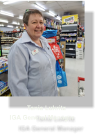 Tania Lukritz IGA General Manager